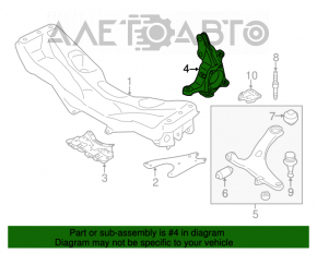 Front right axle Subaru Impreza 17-23 GK