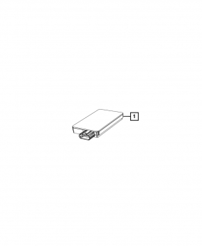 Blind Spot Sensor BSM Left Chrysler Pacifica 17-22