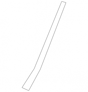 Rear subframe strut left Audi Q7 16-21