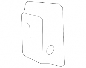 Blind spot indicator for left side mirror Audi Q8 19-25