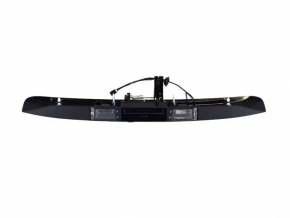 Jeep Compass 11-16 tailgate molding with license plate light and handle