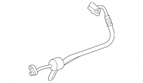 Air conditioning condenser-compressor pipe BMW 5 G30 21-23 2.0T