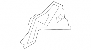 Front left wing bracket Kia Sorento 16-20