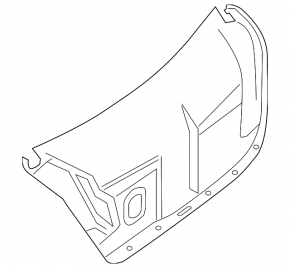 Nissan Sentra 13-19 Trunk Lid Trim Black