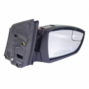 Right side mirror assembly for Ford Escape MK3 13-16 (pre-restored), 12-pin, turn signal
