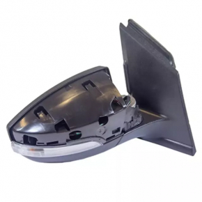 Side mirror left Ford Escape MK3 13-16 prerest 12 pins, turn signal, heating, backlight, blue