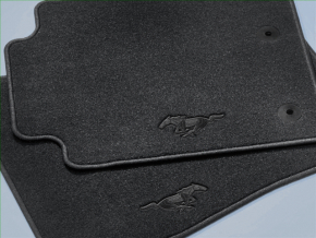 Carpet interior front left Ford Mustang mk6 15- rag black