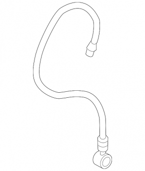 Front right brake hose for Subaru Impreza 17-23 GK