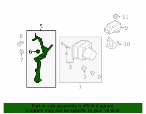 ABS Bracket for Subaru Impreza WRX GH 2008-2014 2.5T