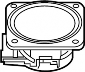 Left dashboard speaker Nissan Rogue 21-23