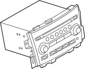 Left dashboard speaker Nissan Rogue 21-23