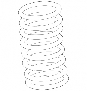 Rear left spring BMW X3 G01 21-24