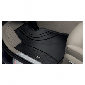 Set of interior mats BMW 7 G11 G12 16-22 rubber black