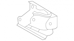 Right fender bracket for Toyota Avalon 13-18
