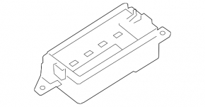 Mini Cooper F56 3d 14- underhood fuse box