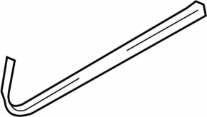 Door sill trim inner front right Infiniti G25 G35 G37 4d 06-14