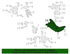 Traverse automatic transmission Audi Q5 80A 20-24 MHEV, PHEV