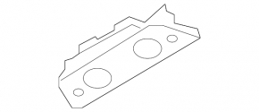 Audi A4 B9 17-25 rear light, beige
