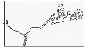 Hyundai Ioniq 20-22 PHEV Charging Port with Cable and Housing and Lock