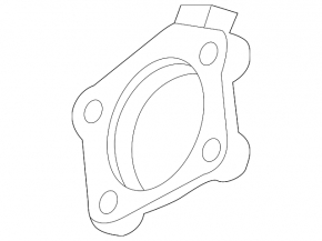 Rear right hub mounting bracket Chevrolet Trax 15-22 FWD