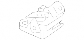 Mercedes GLC 16-19 trunk lid lock without electric drive