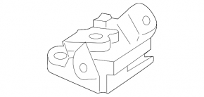 Mercedes GLC 16-19 trunk lid lock without electric drive