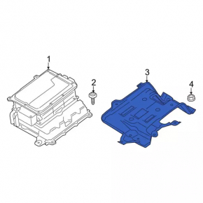 Ford C-max MK2 13-18 inverter bracket