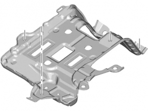 Ford C-max MK2 13-18 inverter bracket