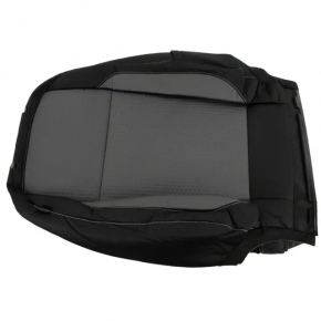 Ford Escape MK3 2017-2019 passenger seat without airbag, manual, cloth, black and gray, dents, dry cleanable