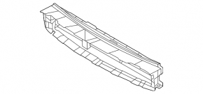 Nissan Rogue 21-23 radiator deflector blinds with motor