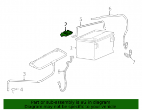Chevrolet Volt 11-15 usa battery mount