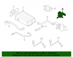 Purge Control Valve Hyundai Sonata 15-17