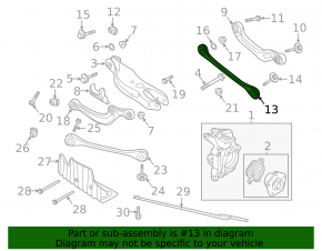 Lower control arm, front left, Audi S6 19-25
