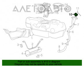 Fuel filler cap Jeep Cherokee KL 14- E85