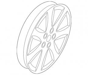 R17 Kia Sorento 10-15 wheel rim