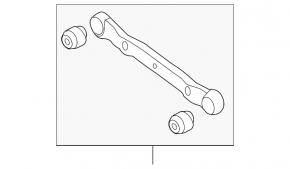 Upper rear left control arm Kia Sorento 10-15 FWD