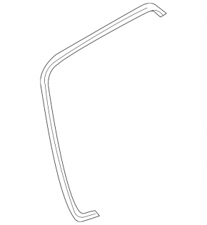 Subaru Outback 10-14 trunk door rubber seal