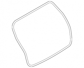 Subaru Outback 15-19 trunk door rubber seal