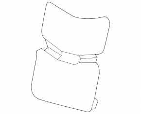 Heated driver's seat backrest for Chevrolet Volt 16-19