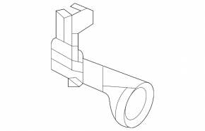 Bracket ambient air temperature sensor Audi A5 F5 17-
