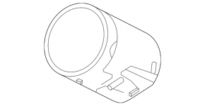 Kia EV6 22-24 start/stop button