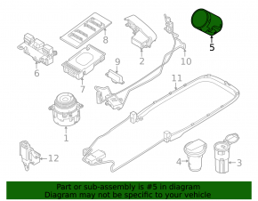 Kia EV6 22-24 start/stop button
