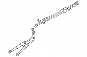Gear shift cable Mazda 3 19-22 manual transmission