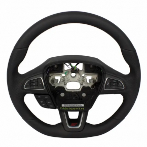 Steering wheel bare Ford Focus mk3 15-18 rest, black leather