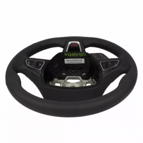 Steering wheel bare Ford Focus mk3 15-18 rest, black leather