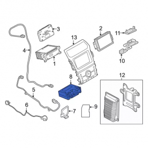 USB SOCKET CONNECTOR Ford Fusion mk5 13-20 OEM