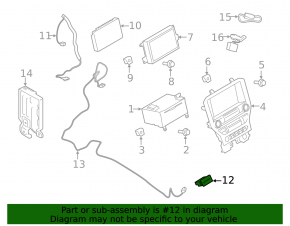 USB SOCKET CONNECTOR Ford Fusion mk5 13-20 OEM