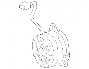 Left Cooling Fan Motor for Lexus CT200h 11-17