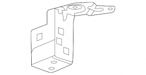 Headlight bracket lower inner left Chevrolet Impala 14-20