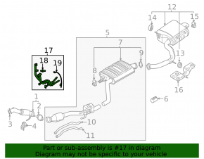 Kia Sorento 21-25 HEV, PHEV cooling system pipes with sensor